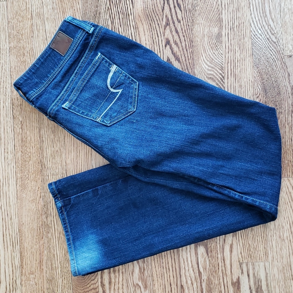 (4) American Eagle Outfitters Slim Short Bootcut Denim Date Night Out Stretch
